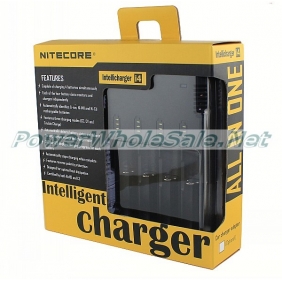 Wholesale Nitecore i4 charger Sysmax I4 V2 Intellicharge Battery Charger (US/EU/UK plug)