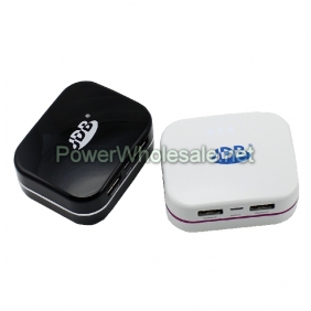 Wholesale JDB JP8001 5000mAh Double USB for Output Sockets Portable Mobile Power Supply