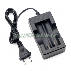 Wholesale 18650 double Slot Charger for Rechargeable Li-ion Battery