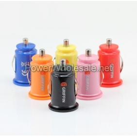 Wholesale Dual USB Griffin colourful Car Charger