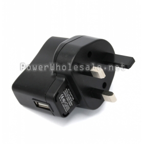 Wholesale 5V 1A USB LED wall charger with UK plug