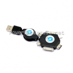 Wholesale high quality black multi-functional USB charger