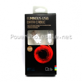 Wholesale EKA - E69 white Sumsung USB cable of Red light