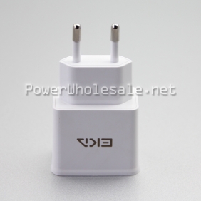 Wholesale EKA-K218 2.3A EU plug charger dual USB adapter