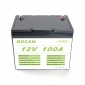 Wholesale USA STOCK FAST UPS DELIVERY DOCAN 12V 100AH  Lifepo4 Battery pack FREE SHIPPING